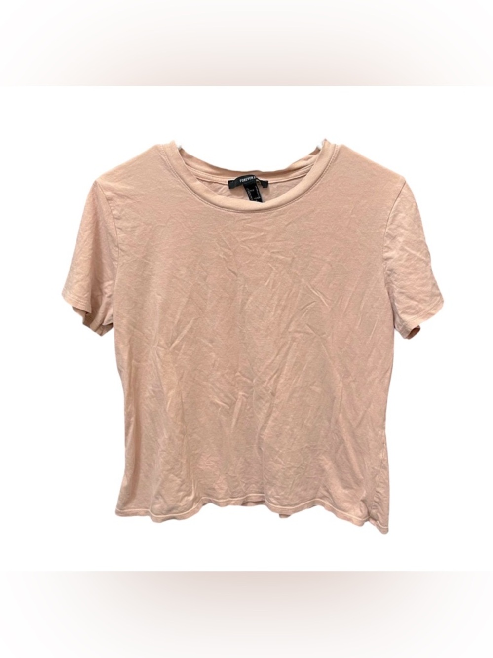 Forever 21 Peach Colored Short Sleeve Tee